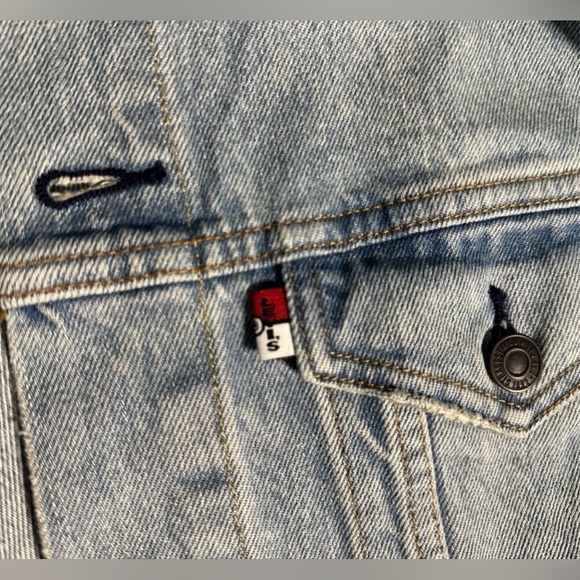 LEVIS X POKÉMON Special Anniversary Denim Jacket/Jean. RARE set! Size Lrg/34/32 - Picture 11 of 12